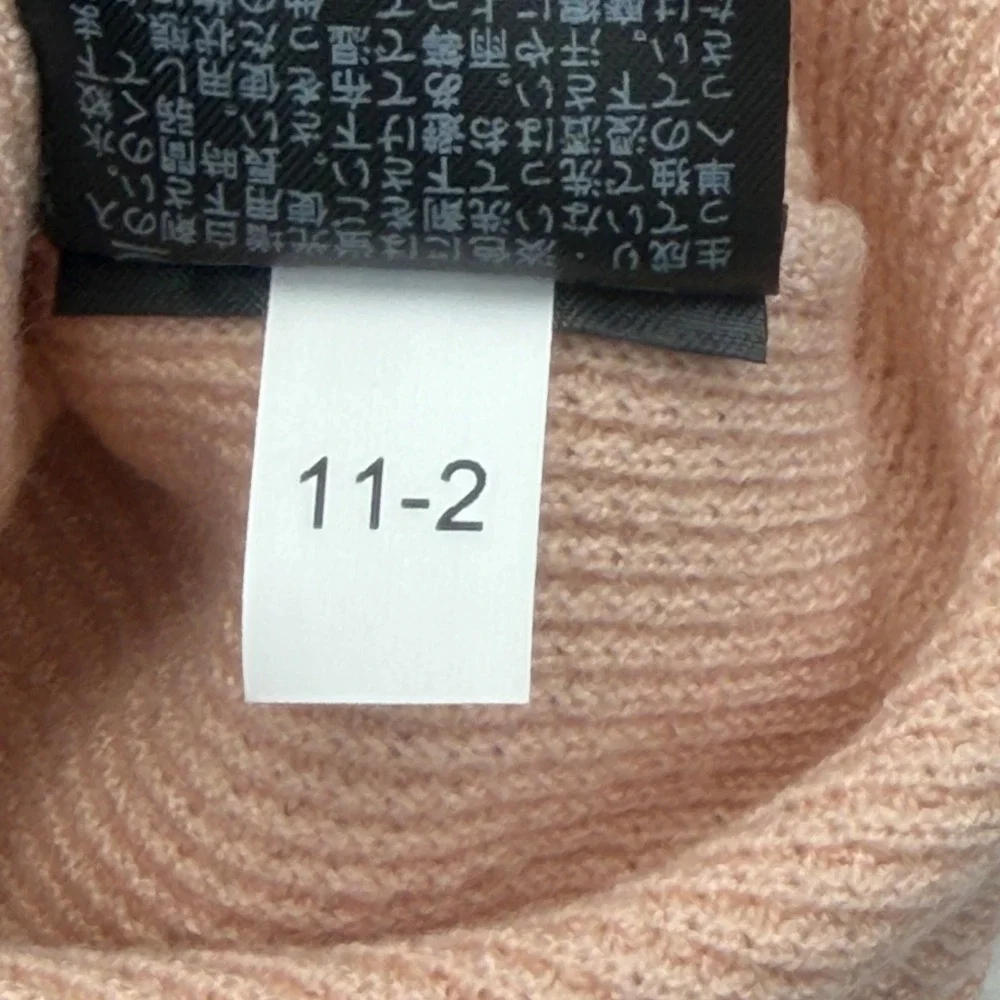 NWOT Uniqlo Sweater Mens L V-Neck Waffle Knit Long Sleeve Pullover Casual